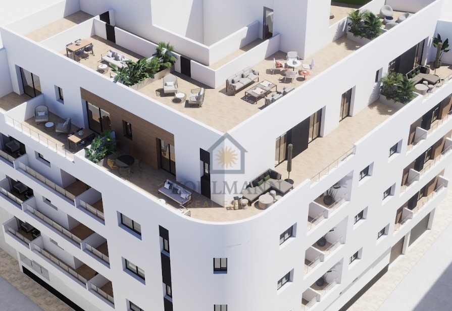 Moderne Neubau-Apartments in zentraler, meernaher Lage von Torrevieja