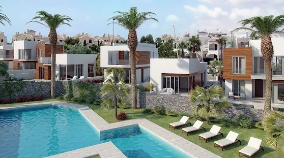 Hochwertige Reihenhäuser in einer der begehrtesten Regionen von Villamartin